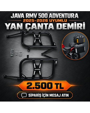 Jawa RVM 500 Adventure Yan Çanta Demiri Uyumlu Motosiklet Aksesuarı