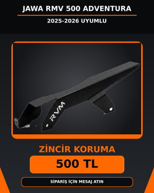 Jawa RVM 500 Adventure Zincir Koruma Aparatı